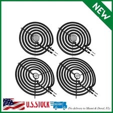 4 Pack ERS30M1 ERS30M2 Electric Stove Burner - Replacement for GE Hotpoint Kenmo