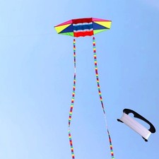 Colorful Kite Toy Outdoor Sport Toys for Girls Boys Kids Adults Children