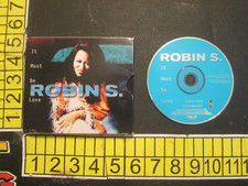 It Must Be Love Big Beat CD Single by Robin S. CD, Apr-1997, Big Beat...