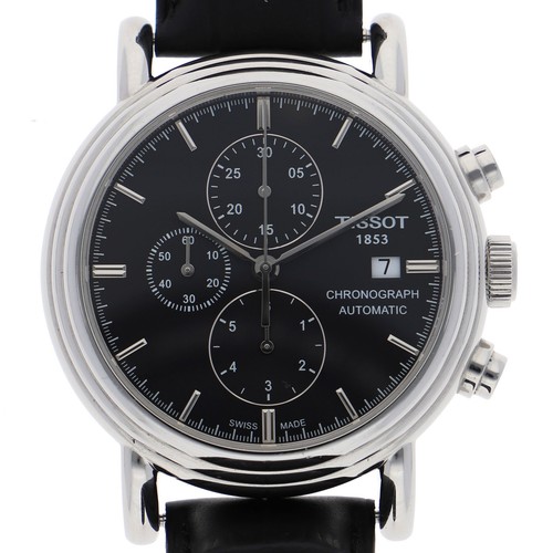 TISSOT T068427A Carson Automatic Chronograph black Dial Automatic Stainless