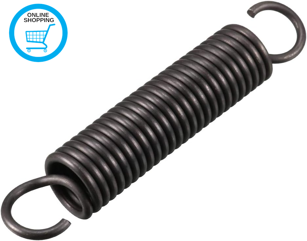 Sourcingmap Extension Spring - 2.5Mm Wire Dia , 18Mm OD , 100Mm Free Length Spri