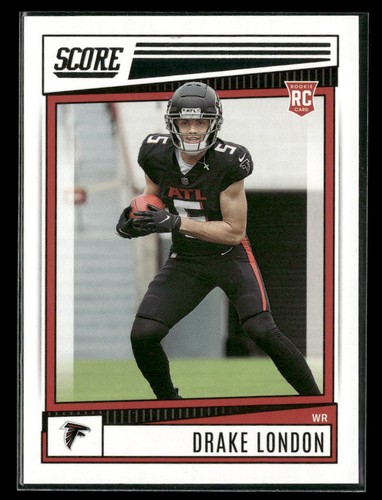 2022 Score #379 Drake London Atlanta Falcons Rookie - Picture 1 of 2