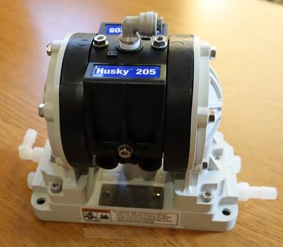 #ad GRACO HUSKY 205 DIAPHRAGM PUMP P N D12091 $400.00