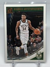 Giannis Antetokounmpo 2018-19 Panini Donruss #85 Milwaukee Bucks
