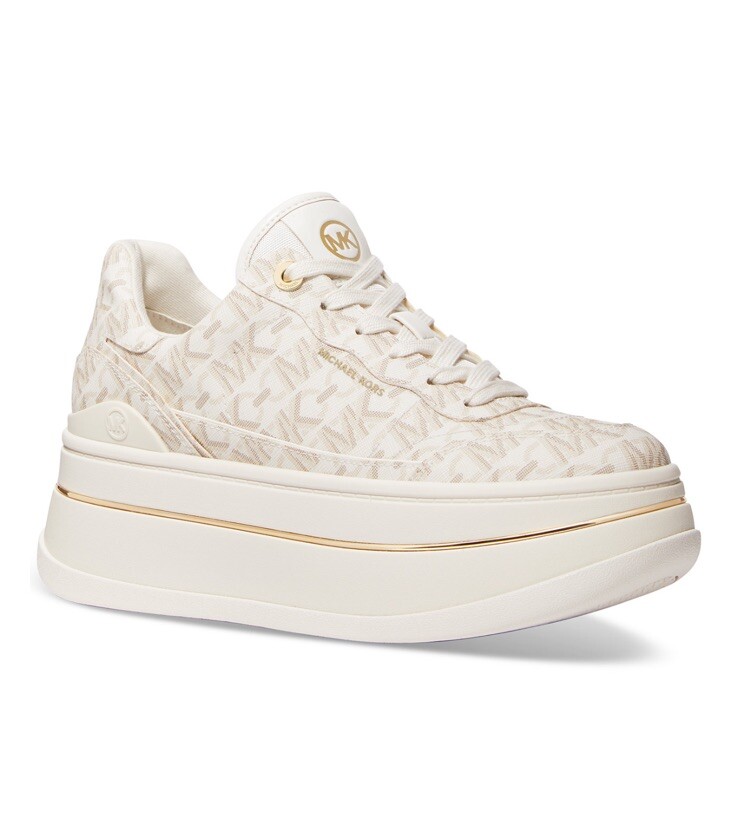 S MICHAEL KORS Hayes Empire Signature Logo Platform Sneaker Women's