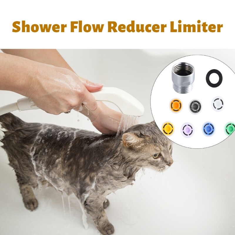 Effortless Shower Head Connector Water Saving Shower Adapters G1/2