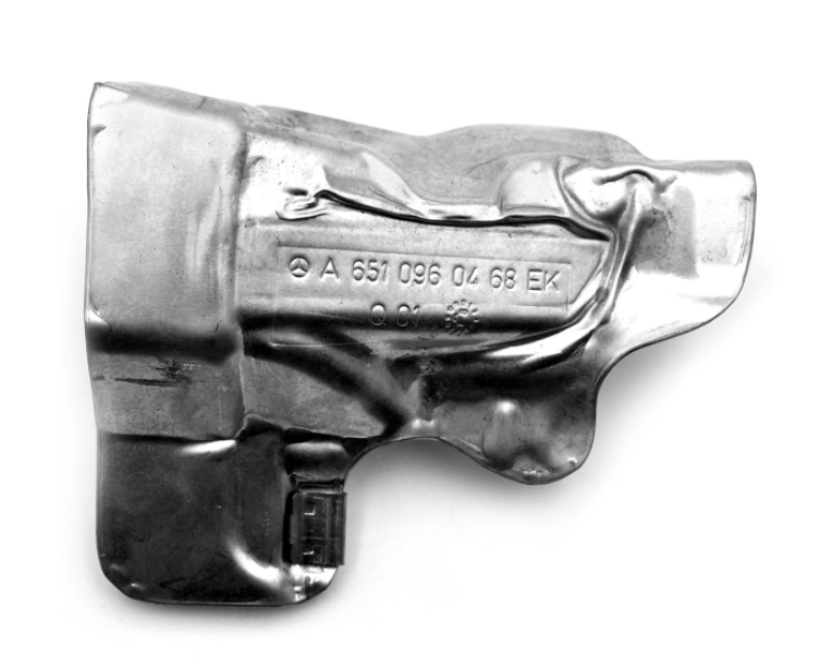 MB SPRINTER 906 Abgasturbolader-Abschirmblech A6510960468