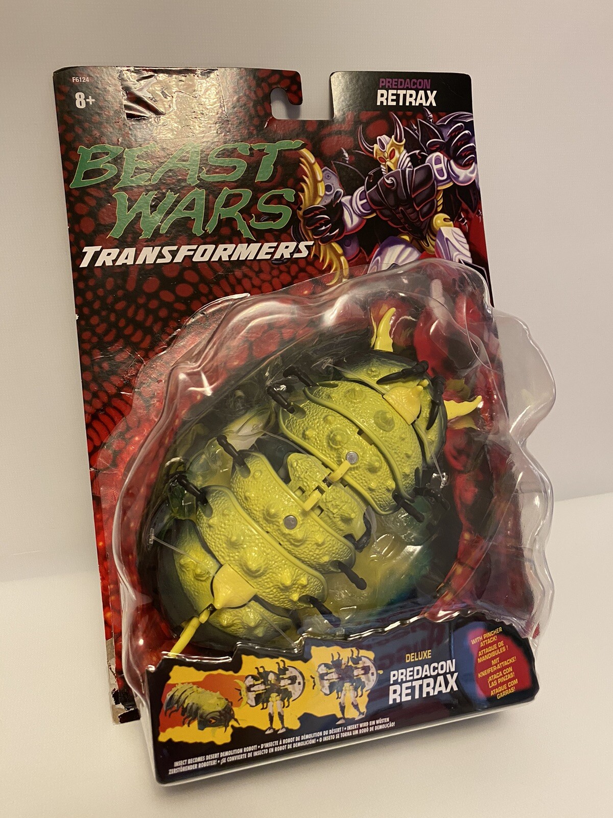 Transformers Beast Wars Kenner Vintage Retro Cardback Deluxe Predacon