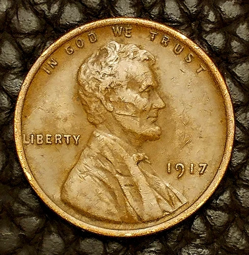 1917-P Lincoln Cent ~ VERY FINE (VF) Condition ~ COMBINED SHIPPING!