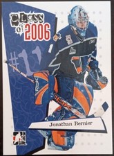 2006 - 2007 ITG Jonathan Bernier Calder Cup Champions #CL-07 Hockey Card 