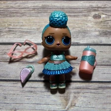 Lol Surprise Doll Aqua Bb Baby Birthday Present Surprise March Cake Glasses