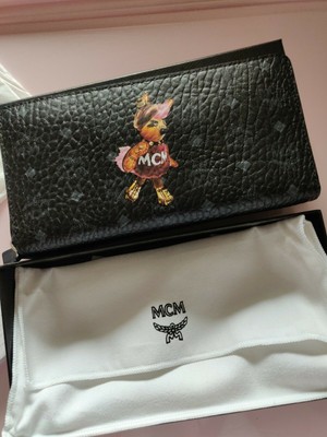 mcm zipper wallet