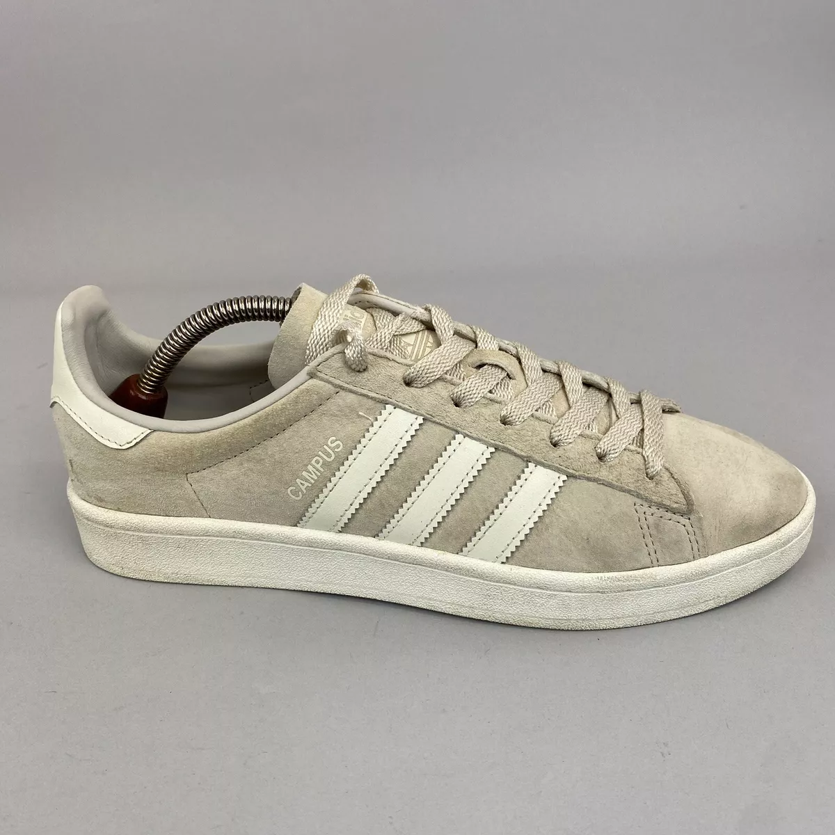 Adidas Originals Campus BB0085 Low Top Beige Suede Sneaker
