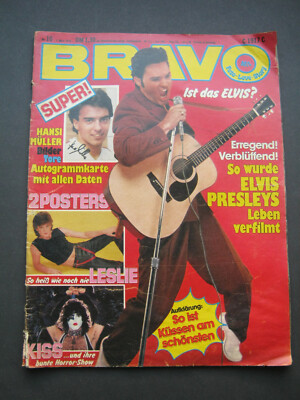 Bravo Nr. 10 von 1979 Elvis  Sweet James Dean Udo Lindenberg Rosetta Stone Paola
