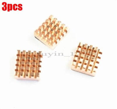 3Pcs Heatsink Cooler Set Copper For Raspberry Pi Rpi All Models Heat Sink Ic fc
