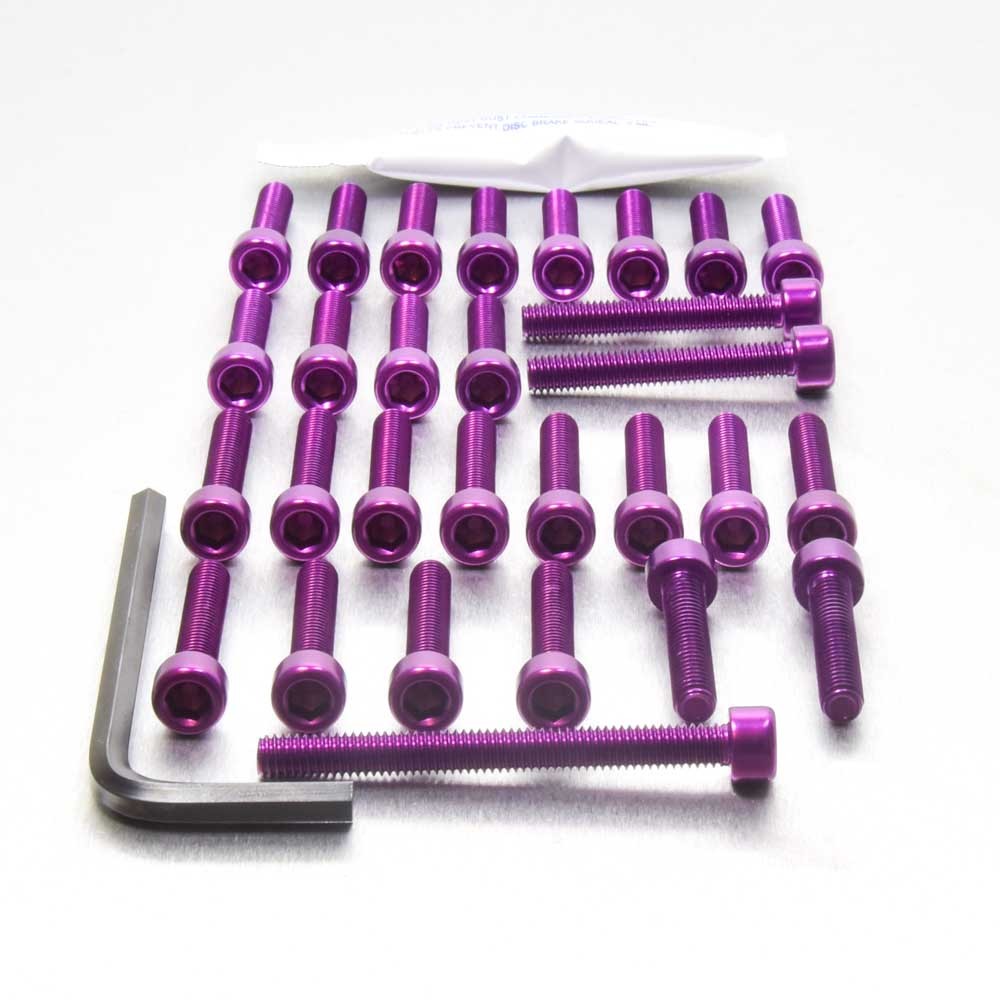 ZX-R636 C1-C2 Race Spec Purple Fastener Kit | eBay