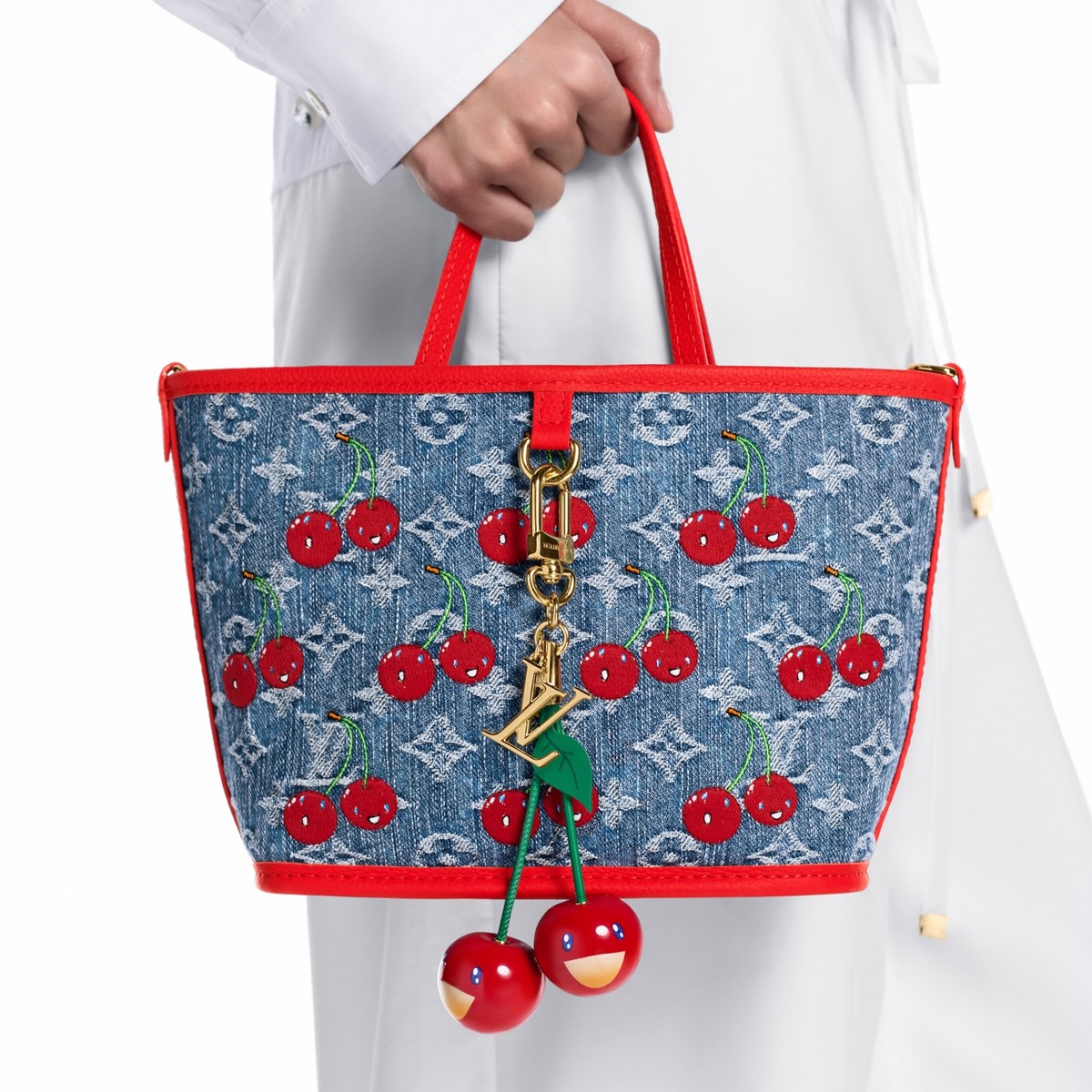 LV × TM バッグチャーム・チェリーブロッサム M02475 LOUIS VUITTON - 【未使用】LOUIS VUITTON ルイ・ヴィトン LV×TM