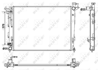 KÜHLER HYUNDAI IX35/SPORTAGE 2.0 10-