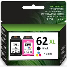 62xl Ink Cartridges For HP Ink 62 XL Envy 7640 5540 5640 5660 7645 Printer Combo
