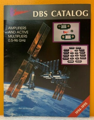 DBS Microwave Inc. 1994-1995 Amplifiers and Active Multipliers Catalog.