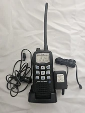 Icom IC-M36 Floating VHF Submersible Marine Transceiver w/ Charging Cradle MINT