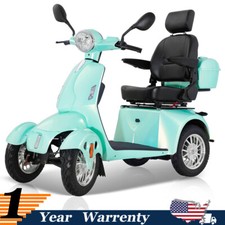Heavy Duty 4 Wheels Mobility Scooter 800W 31 Mile 500lb Capatity for Senior