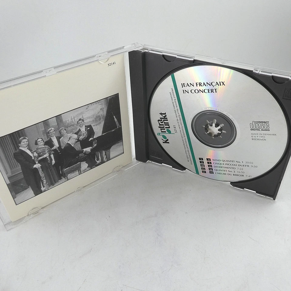 CD 1993 -  Jean Francaix In Concert - Francaix /Berliner Bläserquintett - Bild 3 von 4