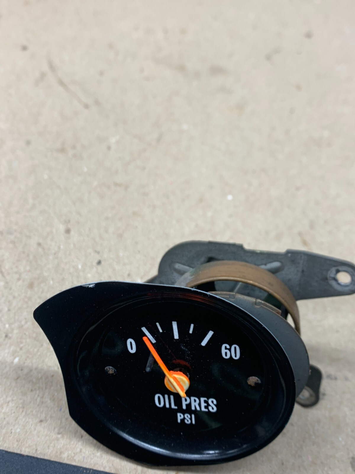 1973 1979 Chevy SQUAREBODY GMC MECHANICAL LINE FED OIL PRESSURE GAUGE