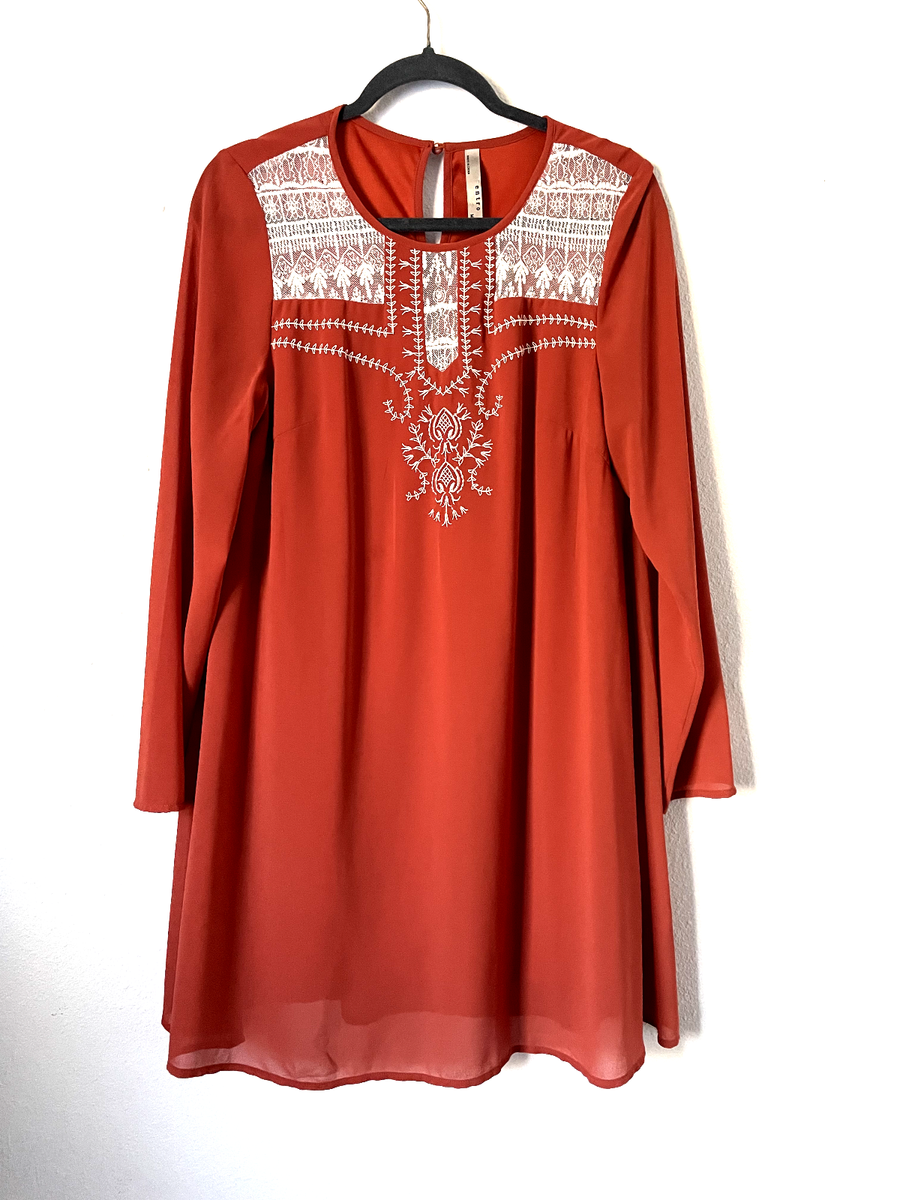 entro embroidered dress The April Entro Dress – Sweet Jude Boutique main image 1
