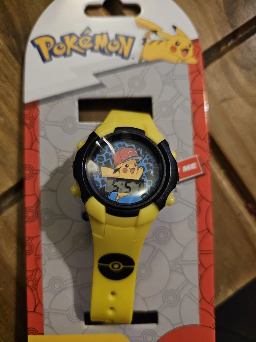 Pokemon Pikachu Flashing LCD Watch