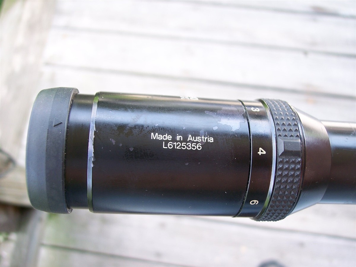 Swarovski 2.2-9x42mm Habicht Vintage Rifle Scope ~Austria~ Used