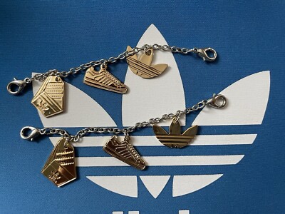 SUPER RARE!! Adidas Shoe Jewellery lace jewel,RETRO, Vintage, Schmuck, bracelet