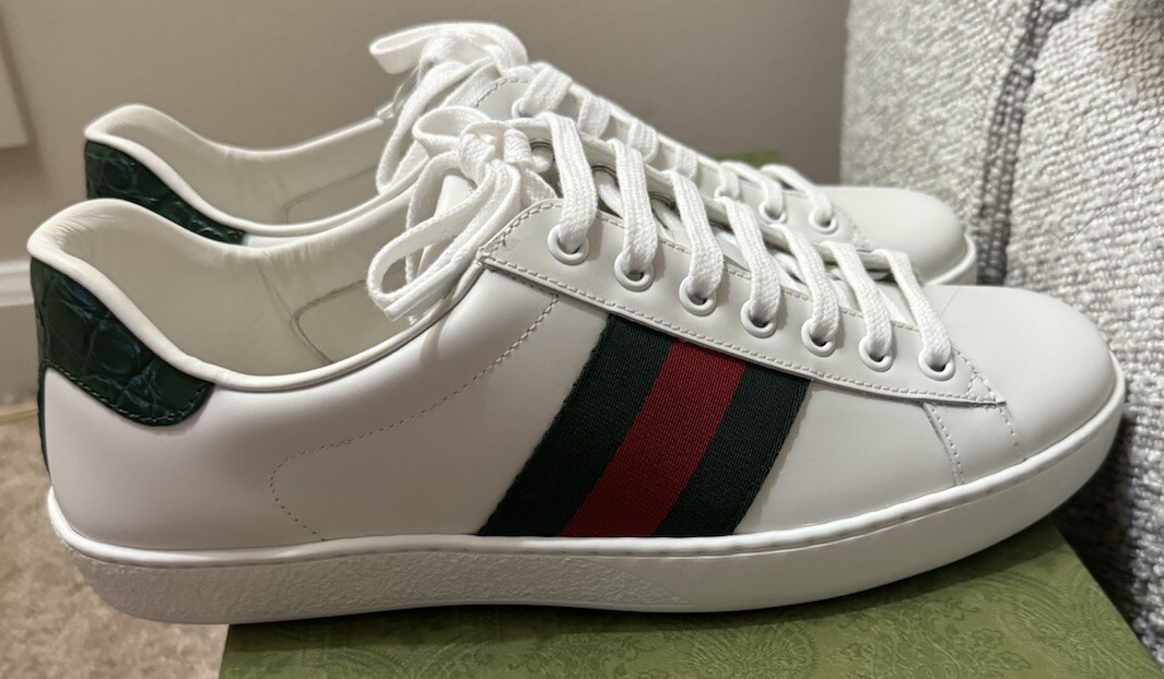 Gucci Ace Leather 