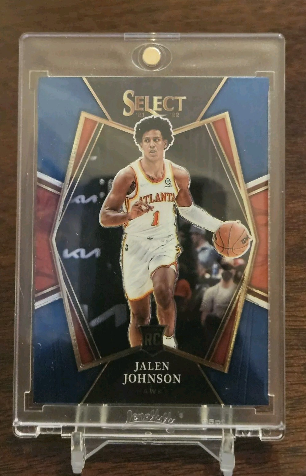 2021-22 Select Blue Prizm Jalen Johnson (RC) Premier Level