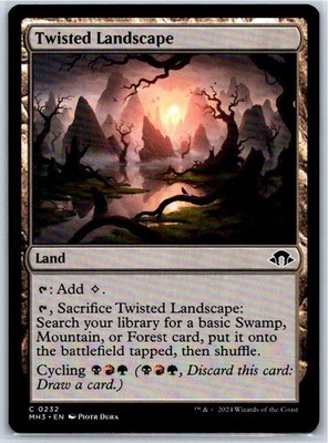 Twisted Landscape Modern Horizons 3 232 LP-NM MTG Card