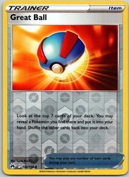 Great Ball 132/159 Reverse Holo Uncommon Crown Zenith