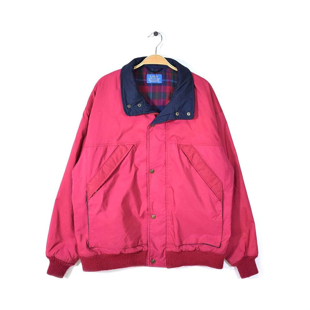 80S Pendleton Usa Nylon Jacket Thinsulate Cloth Vintage Lobo 80S Pendleton Usa Nylon Jacket Thinsulate Cloth Vintage Lobo