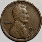 1914 s lincoln wheat cent penny 1c - combined shipping available