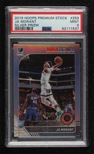 2019 Panini NBA Hoops Premium Stock Silver Prizm Ja Morant #259 PSA 9 MINT 2l4