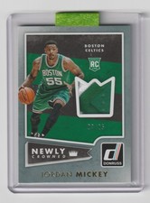 2015-16 NBA Donruss Jordan Mickey Newly Crowned RC Patch 23/25