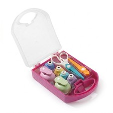 Craft Hole Punch Set, 8 Piece Paper Shape Cutters and Scissors with Storage C...