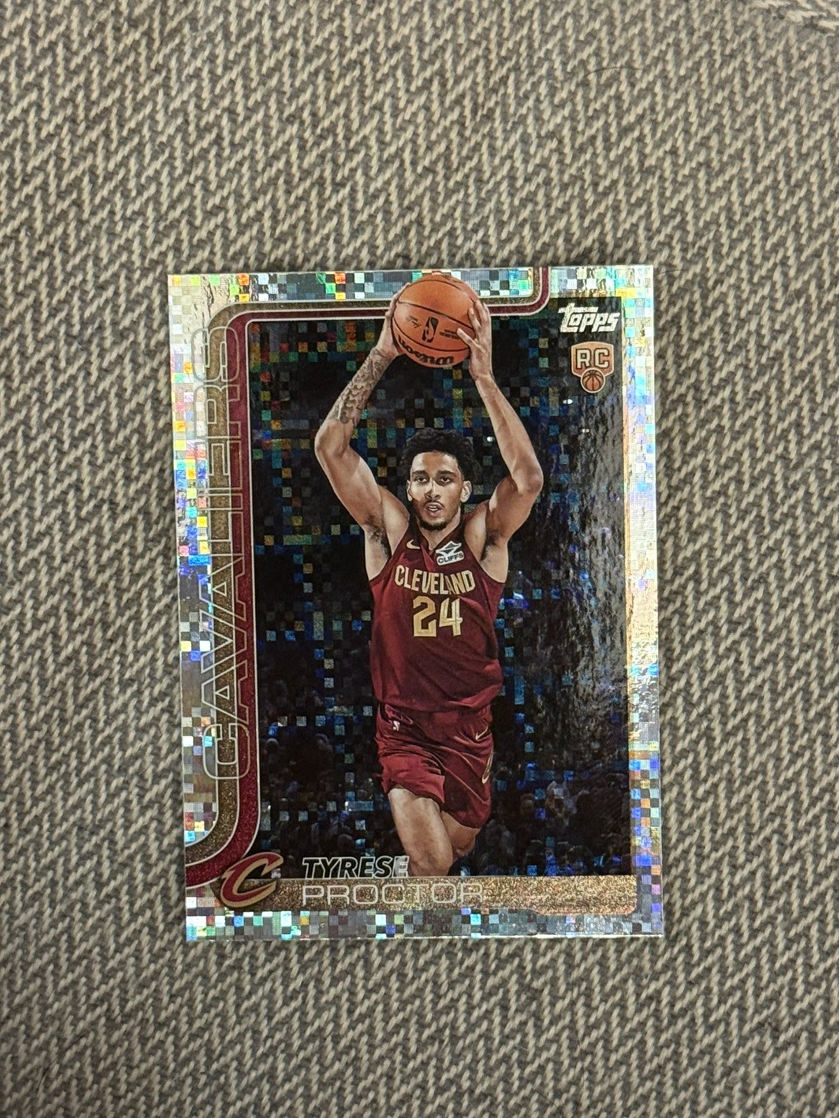 2025-26 Topps Hobby Victory Rookie SSP #250 Tyrese Proctor RC Cavaliers