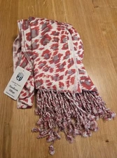 Sri Lanka Made Handloom Village Pashmina Shawl / Wrap 100% Hand Loomed Silk New!