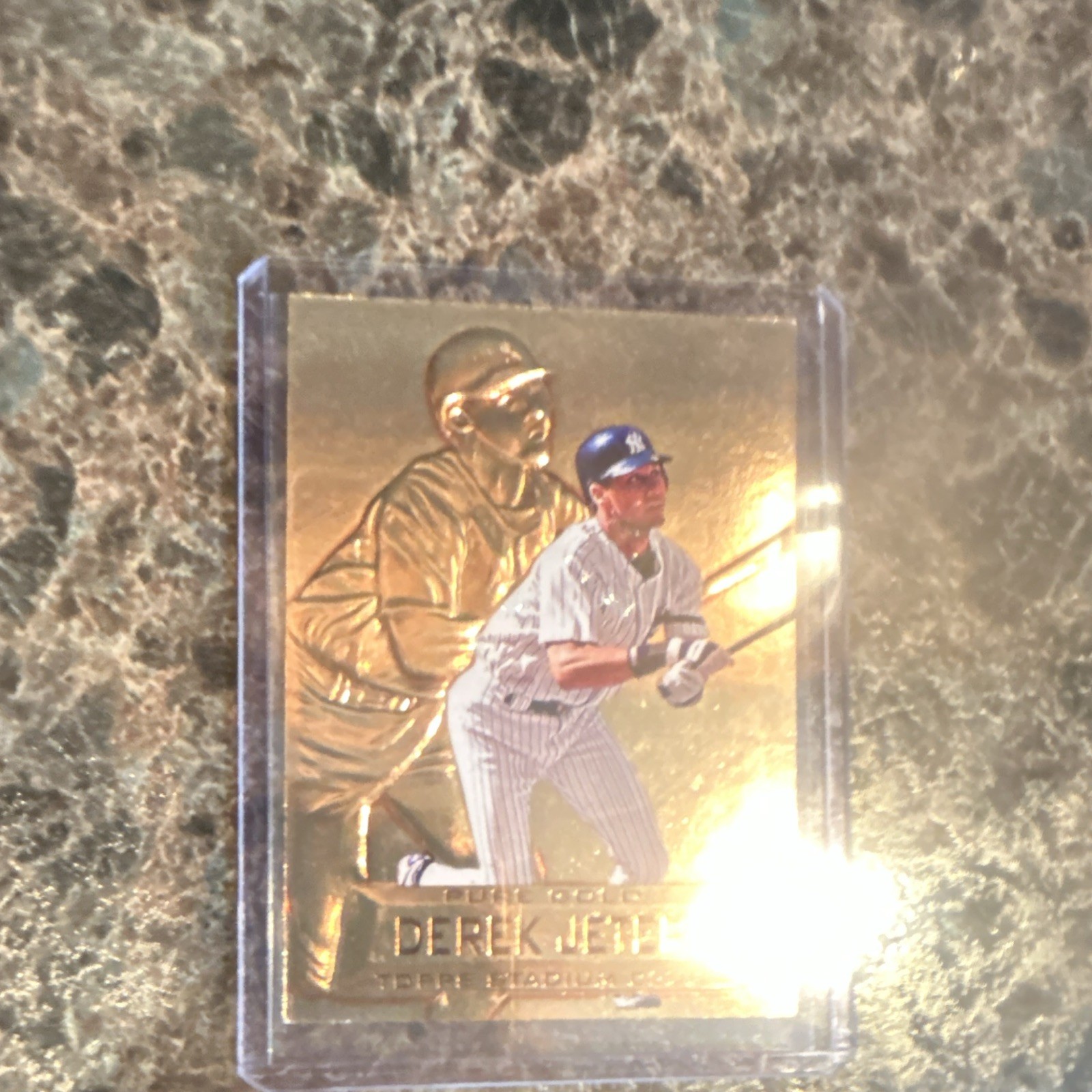 1997 Topps Stadium Club - Pure Gold Derek Jeter #PG 19