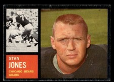 1962 Topps #18 Stan Jones VG/EX