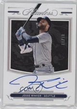 2022 Panini Flawless Shadow Signatures 1/10 Jesse Winker #SS-JW Auto 1b0j