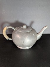 Vintage Pewter Teapot Hand Made In The USA