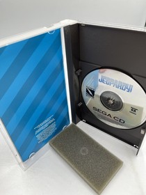 Jeopardy (Sega CD, 1994) Complete CIB, Excellent Disc