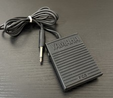 Yamaha FC5 Foot Switch Style Sustain Pedal Piano Keyboard Controller 1/4" Plug