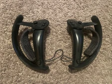 Valve Index VR Controllers - Black Model 100 1005 Right & Left Used No Charger